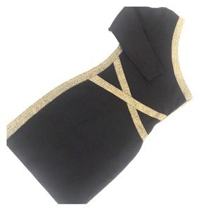 Guess by Marciano Braxton One-Sleeve Bandage Dress